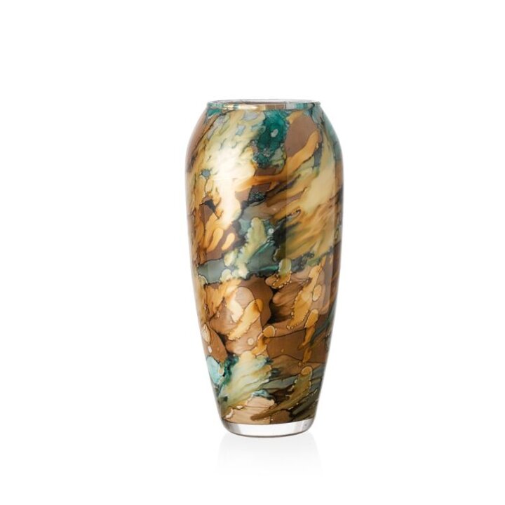 VAZA ZA CVIJEĆE FIDELIS-AURORA ZELENA 26 CM