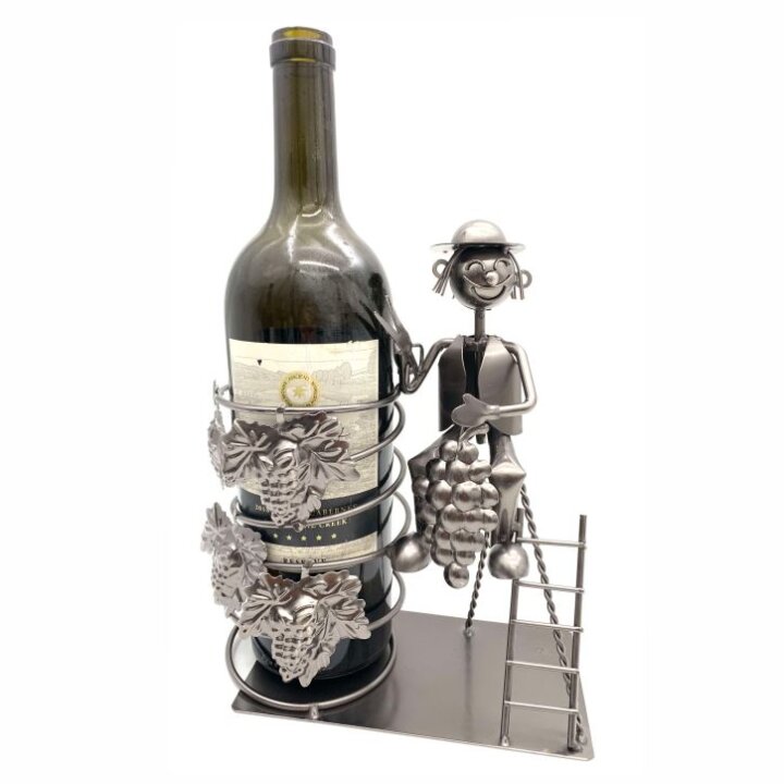 STALAK ZA VINO METALNI - VINOGRADAR 25x20x11 cm