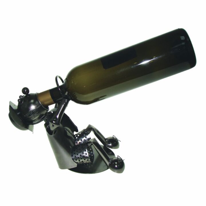 STALAK ZA VINO METALNI - VESELJAK 23x11,5 cm