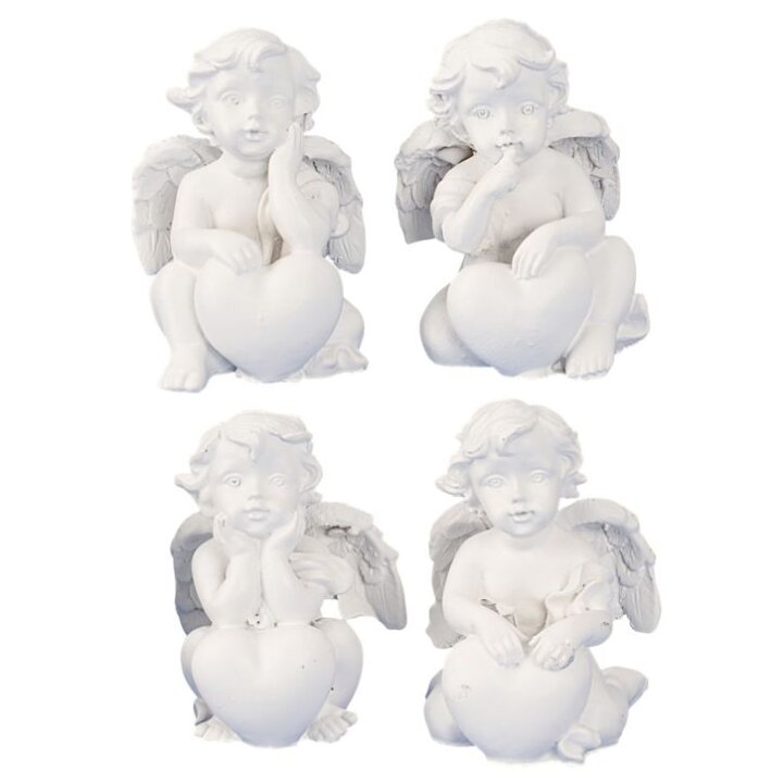 FIGURA ANĐEO KOJI SIJEDI SA SRCEM 5,5 CM