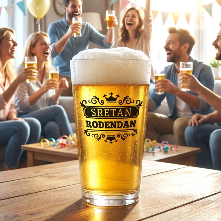 ČAŠA ZA PIVO S TISKOM 560 ml 