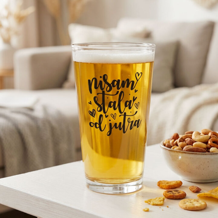 ČAŠA ZA PIVO S TISKOM 560 ml 