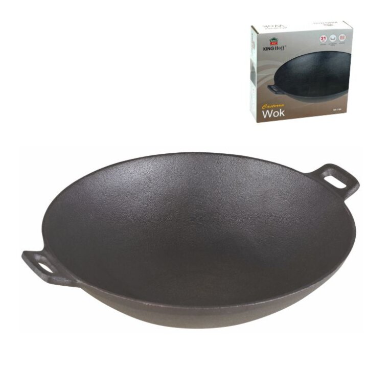 WOK POSUDA S RUČKAMA INDUKCIJA 31x8,3 cm - KING HOFF
