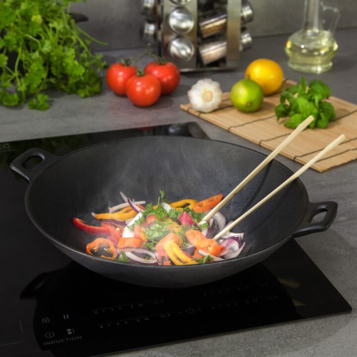 WOK POSUDA S RUČKAMA INDUKCIJA 31x8,3 cm - KING HOFF