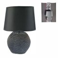 LAMPICA KERAMIČKA NOĆNA 38 CM CRNA