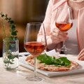 ČAŠE ZA CRNO VINO STAKLENE ALEGRA NA STALKU 6/1 490 mL