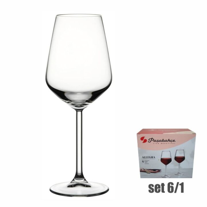 ČAŠE ZA BIJELO VINO ALEGRA NA STALKU 6/1 350 mL