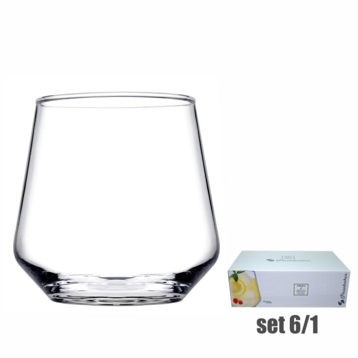 ČAŠE STAKLENE ALEGRA 6/1 345 mL