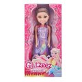 LUTKA PRINCEZA GLITZEEZ 46 cm - SORT