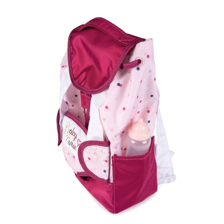 RUKSAK DJEČJI S NOSILJKOM ZA LUTKE - BABY NURSE 30x24 cm - SMOBY