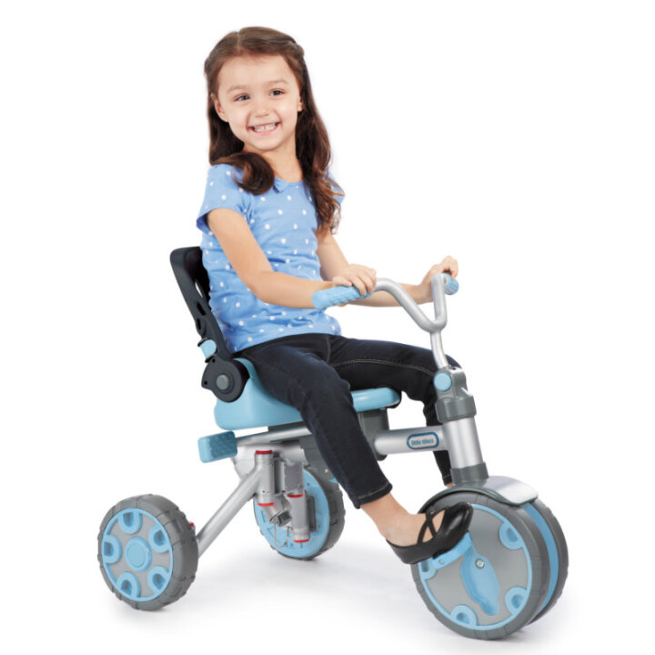 TRICIKL ZA BEBE - GURALICA LITTLE TIKES 5 /1 S KROVIĆEM I DRŠKOM ZA UPRAVLJANJE 45x121x99 cm