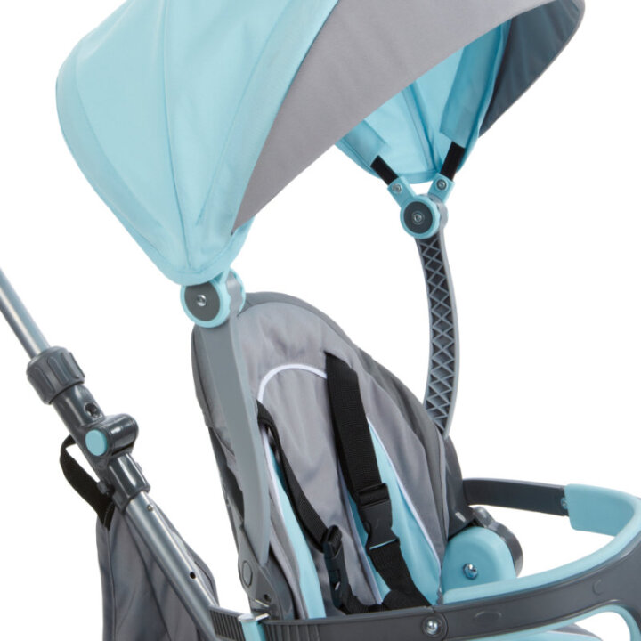 TRICIKL ZA BEBE - GURALICA LITTLE TIKES 5 /1 S KROVIĆEM I DRŠKOM ZA UPRAVLJANJE 45x121x99 cm