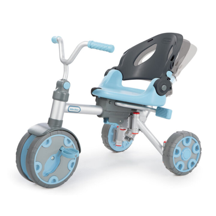 TRICIKL ZA BEBE - GURALICA LITTLE TIKES 5 /1 S KROVIĆEM I DRŠKOM ZA UPRAVLJANJE 45x121x99 cm