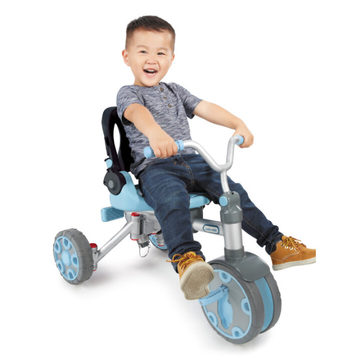 TRICIKL ZA BEBE - GURALICA LITTLE TIKES 5 /1 S KROVIĆEM I DRŠKOM ZA UPRAVLJANJE 45x121x99 cm
