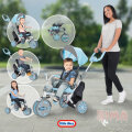 TRICIKL ZA BEBE - GURALICA LITTLE TIKES 5 /1 S KROVIĆEM I DRŠKOM ZA UPRAVLJANJE 45x121x99 cm