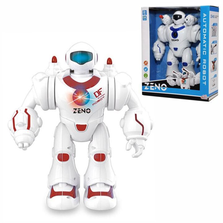 IGRAČKA ROBOT SA SVJETLOM I ZVUKOM NA BATERIJE ZENO SORT