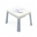 PJEŠČANIK ZA DJECU + STOLIĆ + VODENICA ZA IGRU 3u1 ČETVRTASTI 54,2x45x45 cm