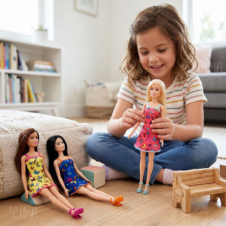 BARBIE LUTKA CHIC - SORT