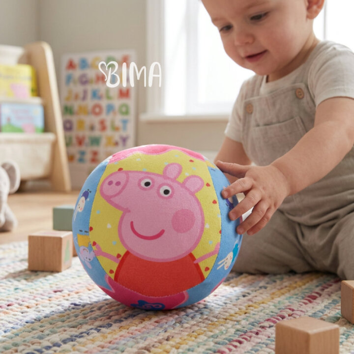 PEPPA PIG LOPTICA PLATNENA 10 cm