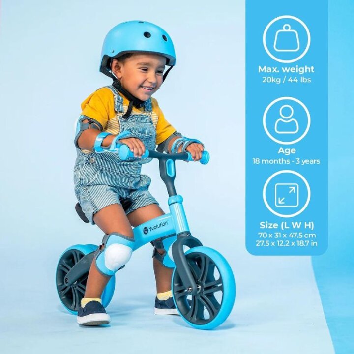 BICIKL BEZ PEDALA CARLETTO - VELO JUNIOR BLUE