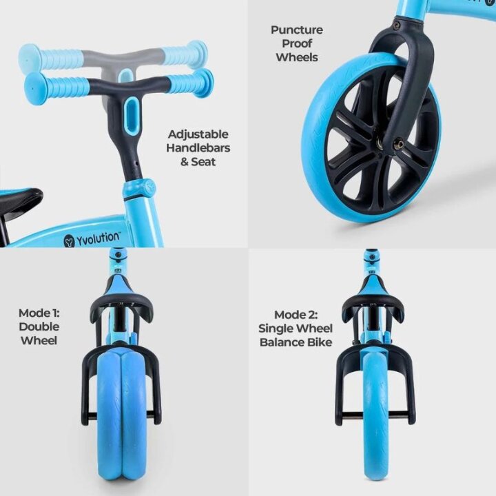 BICIKL BEZ PEDALA CARLETTO - VELO JUNIOR BLUE
