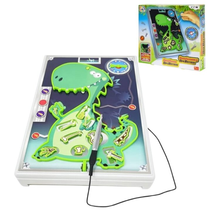 DRUŠTVENA IGRA DINOSAUR OPERACIJA NA BATERIJE 25x28x5 CM