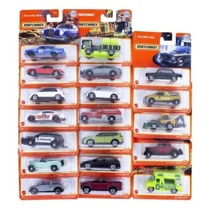 MATCHBOX AUTIĆ METALNI CLASIC - SORT
