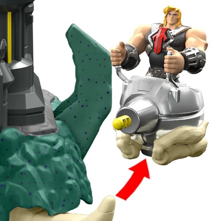HE-MAN I GOSPODARI SVEMIRA - DVORAC SIVE LUBANJE SA SVJETLOM I ZVUKOM - MATTEL