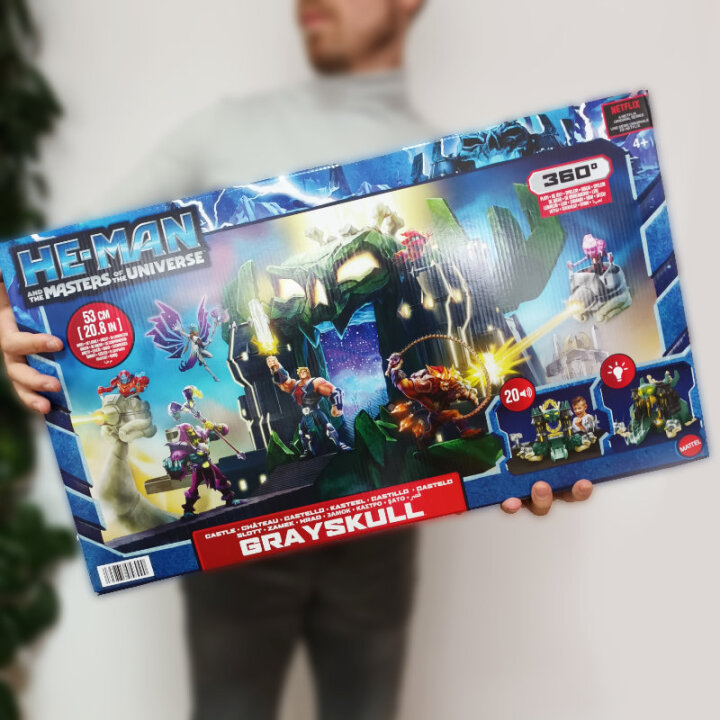 HE-MAN I GOSPODARI SVEMIRA - DVORAC SIVE LUBANJE SA SVJETLOM I ZVUKOM - MATTEL