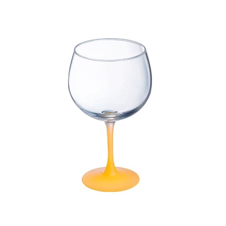 ČAŠE ZA GIN SUMMER POP MIMOSA SA STALKOM U BOJI 6/1 700 ML