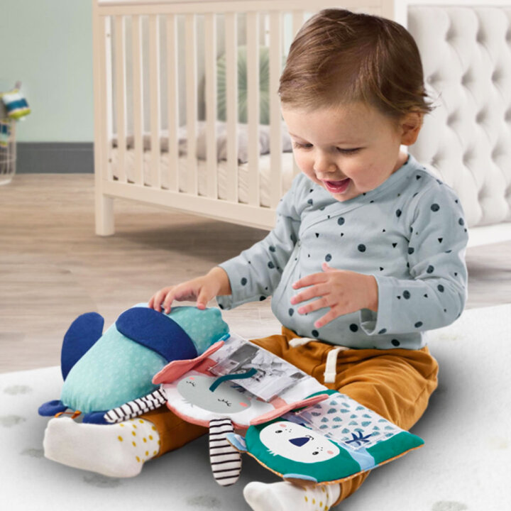 PLIŠANA SLIKOVNICA  ZA BEBE - FOTO ALBUM - CREATIVE TINY TALENTS