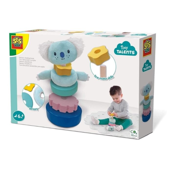 TORANJ DIDAKTIČKI ZA SLAGANJE - KOALA PLIŠANA - CREATIVE TINY TALENTS