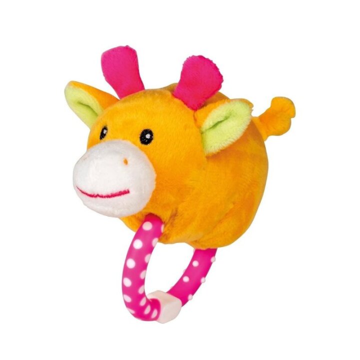ŽIRAFA PLIŠANA SA ZVEČKOM - HAPPY PEOPLE 10 cm