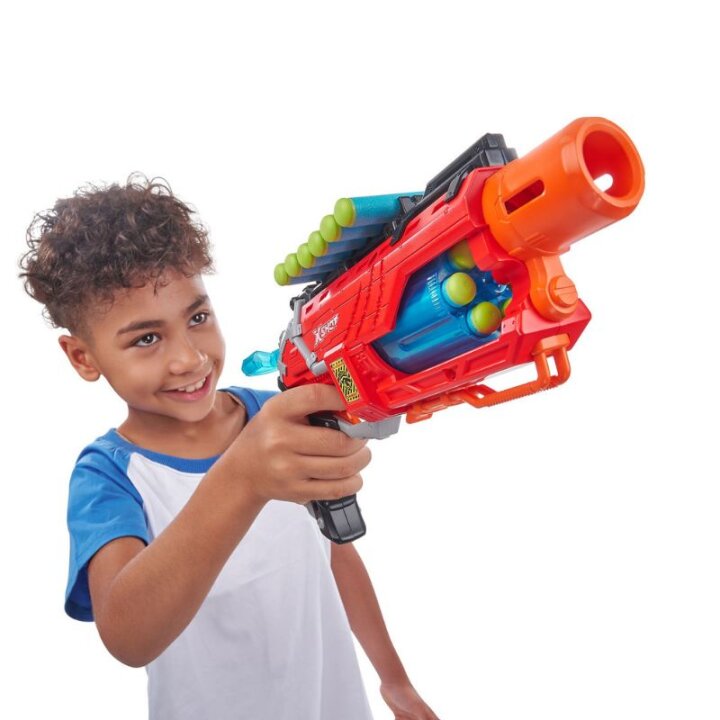 PIŠTOLJ NA SPUŽVASTE METKE X-SHOT DINO STRIKER 26,5x40x7 cm