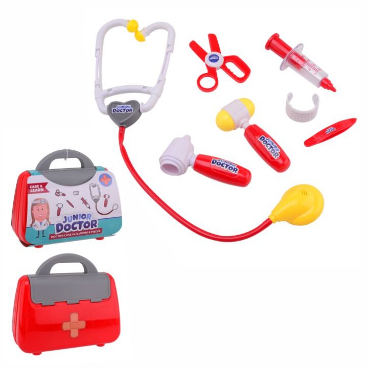 DOKTOR SET ZA IGRU U TORBICI 8 DIJELNI