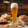 ČAŠA ZA PIVO S TISKOM 500ml VISOKA Jesi za pivu u poklon kutiji