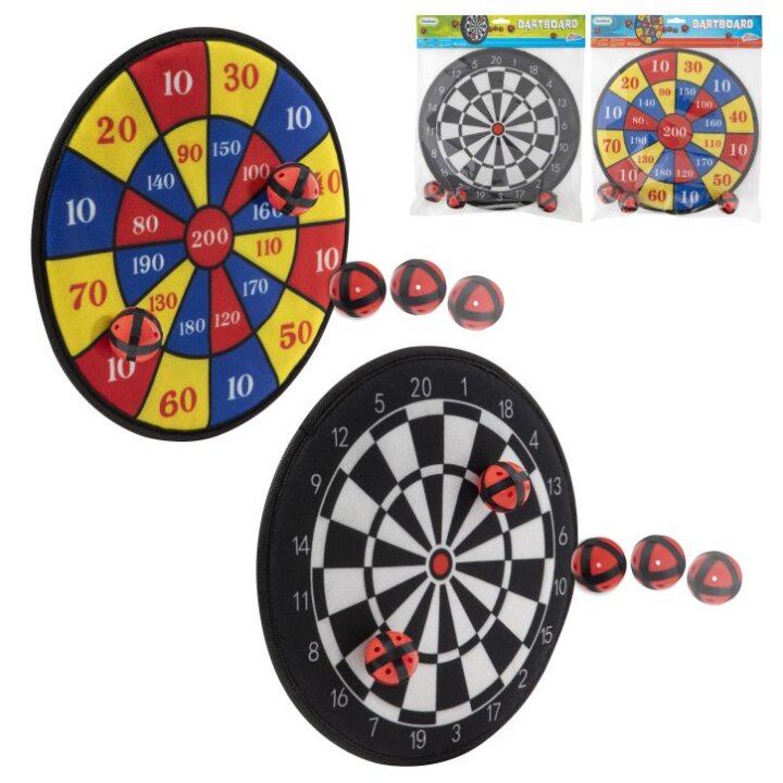 PIKADO DJEČJI S 3 LOPTICE NA ČIČAK 29,5 cm - SORT