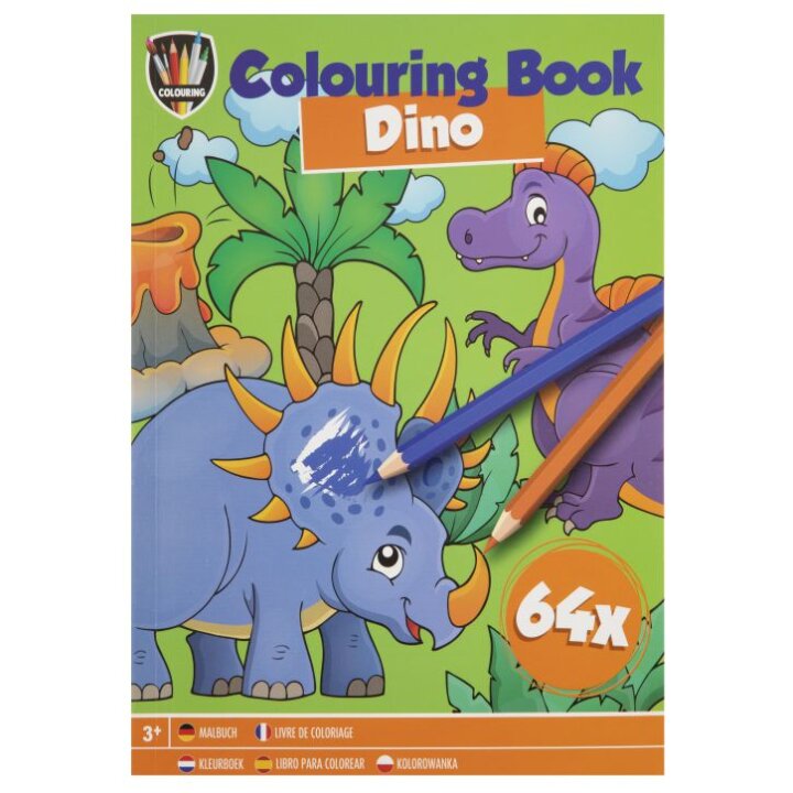 BOJANKA ZA DJECU DINOSAUR A5 64 STRANE
