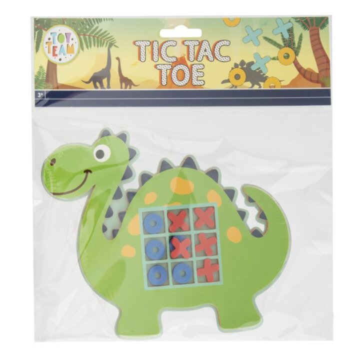 ZABAVNA IGRA KRIŽIĆ KRUŽIĆ DINOSAUR 20x16 cm