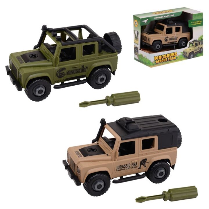 AUTIĆ OFF-ROAD JUNGLE U KUTIJI - SORT