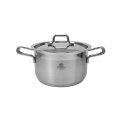 POSUDA ZA KUHANJE S POKLOPCEM I DRŠKAMA 16 cm 2 L - INOX - INDUKCIJA