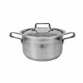POSUDA ZA KUHANJE S POKLOPCEM I DRŠKAMA 18 cm 2,5 L - INOX - INDUKCIJA