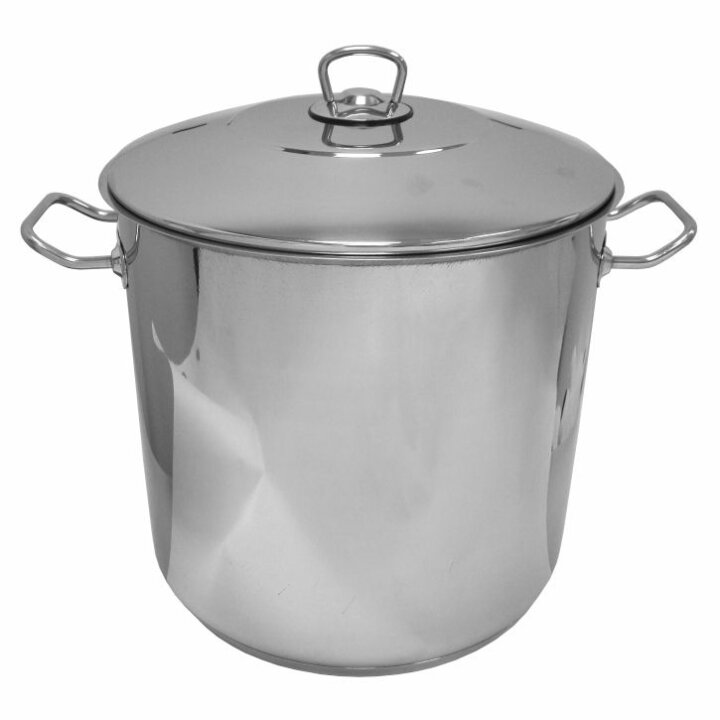 LONAC S POKLOPCEM INOX INDUKCIJA 21 L - 30 cm