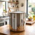 LONAC S POKLOPCEM INOX INDUKCIJA 21 L - 30 cm