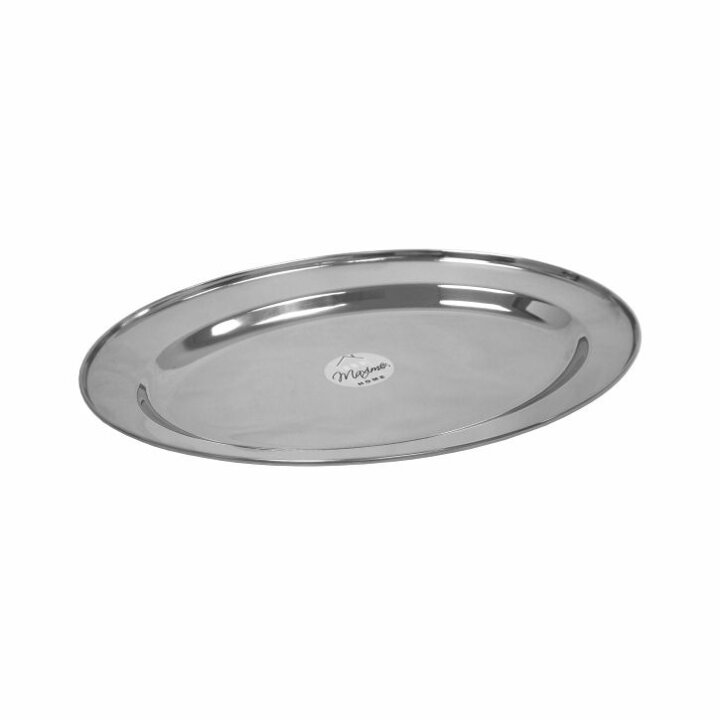 OVAL INOX 30x20 CM AB KLASA