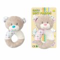 ZVEČKA MEDO PLIŠANI 14 cm - ROZI / PLAVI