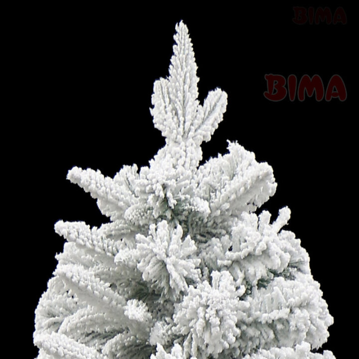 BOŽIĆNO DRVCE FROSTY SA SNIJEGOM I METALNIM STALKOM 240 cm