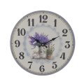SAT ZIDNI OKRUGLI 33,8 cm - LAVANDA