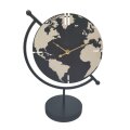 SAT STOLNI GLOBUS CRNO-SREBRNI 22,5x12x30,5 cm