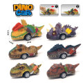 AUTIĆ DINOSAUR NA BLISTERU NA POTEZ 15x13 cm -  SORT